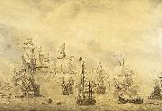 Willem van de Velde the Elder Battle of the Sound, 1658.
